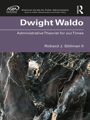 cover image of Dwight Waldo